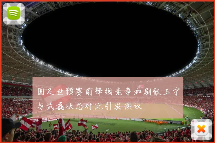 国足世预赛前锋线竞争加剧张玉宁与武磊状态对比引发热议